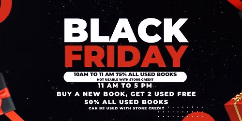 Black Friday Sale!!