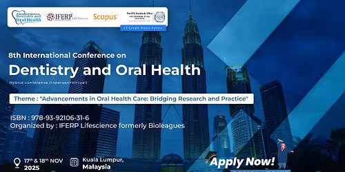 8th International Conference on Dentistry and Oral Health