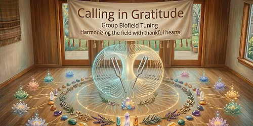 "Calling in Gratitude" - Group Biofield Tuning (San Diego)