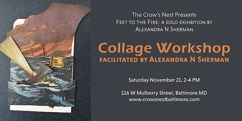 Collage Workshop with Alexandra N Sherman