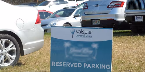 Parking Valspar Championship - Wednesday