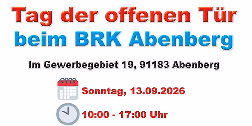 Tag der offenen T\u00fcr BRK Abenberg