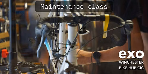 Bike Maintenance Class Part B (November)