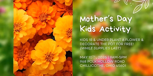 Kid's Flower Pot Painting @ Plum Bum Farm