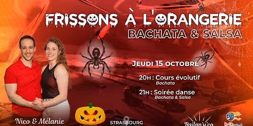 Halloween \ud83c\udf83 Bachata & Salsa \u00e0 l\u2019Orangerie [Bailan\u2019y\u2019co]