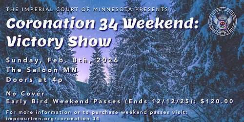 Victory Show - Coronation 34 Weekend