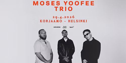 Moses Yofee Trio (DE), Korjaamo 29.4.2026