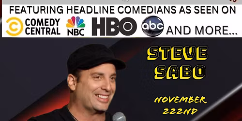 STEVE SABO AT THE NEW FORT WAYNE COMEDY CLUB