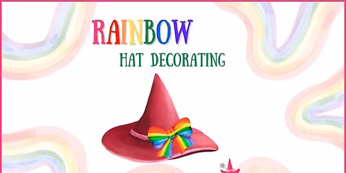 Rainbow Hat Decorating