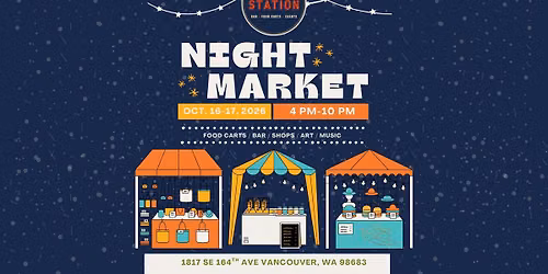 Vancouver Station Night Market 