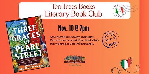 Literary Book Club @ Ten Trees Books