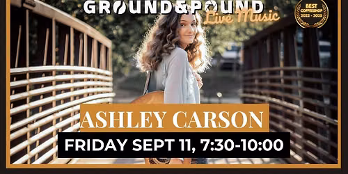 Ashley Carson Acoustic Solo Set