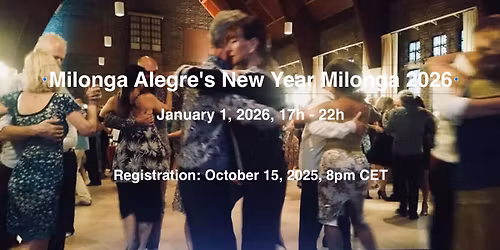 Milonga Alegre's New Year Milonga 2026
