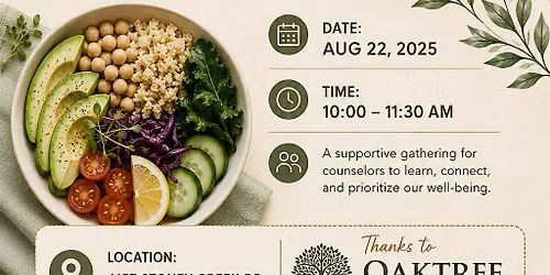 Nourish to Thrive: Nutrition & Mental Health for Therapists