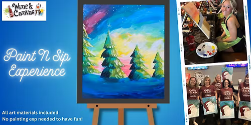 Fort Myers Winter Paint and Sip \u2013 Starlight Pines