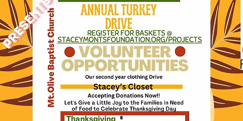 Turkey Basket Giveaway and Festival