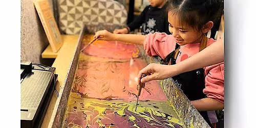 Water Marbling Workshop in Naperville, IL