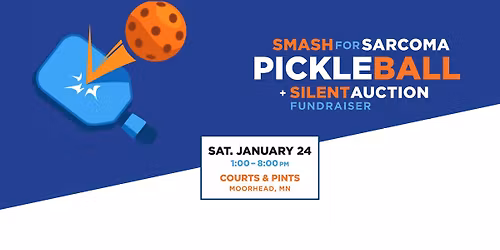 Smash For Sarcoma Silent Auction & Pickleball Tournament