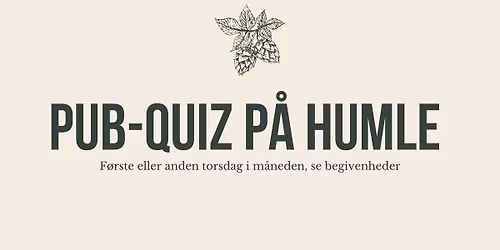 JULE PUB-QUIZ \/\/ Walk-in \/\/ December