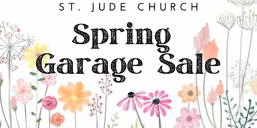 Spring Garage Sale
