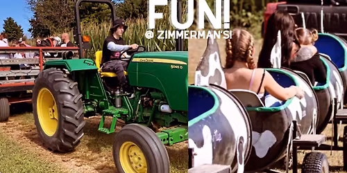 Hayrides and Fall Fun at Zimmerman's! 🍂🎃