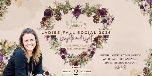 Ladies Fall Social- Laughter and light