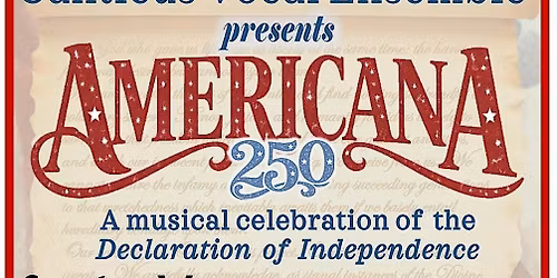 AMERICANA,\u201d featuring music based on the writings of Thomas Jefferson