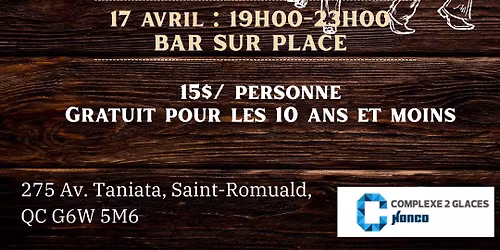 Soir\u00e9e dansante \u00e0 Saint-Romuald