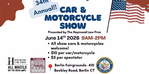 Summer Knights- Car & Motorcycle Show in support for Dawid!