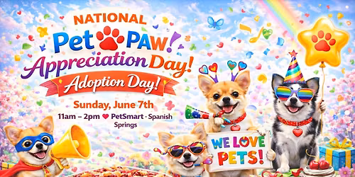 National Pet Appreciation Week(PAW) Adoption Day