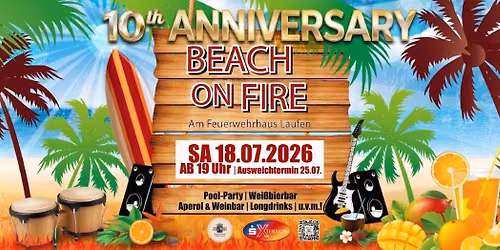 Beach on Fire