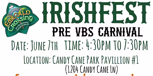 IrishFest PreVBS Carnival