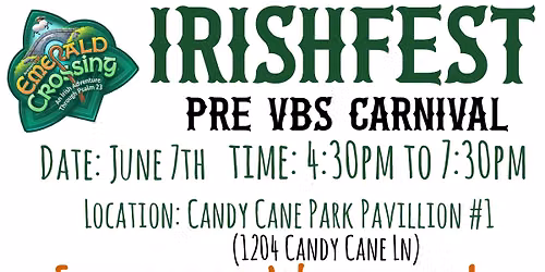 IrishFest PreVBS Carnival
