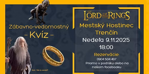 P\u00e1n prste\u0148ov - Kv\u00edz v Tren\u010d\u00edne v Mestskom Hostinci