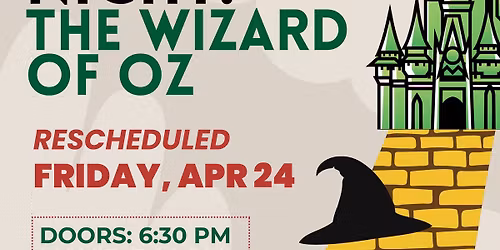 Family Movie Night: The Wizard of Oz