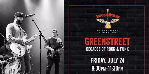 GREENSTREET @ Rock & Brews Royal Oak