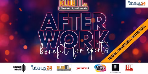 \u201eKLUB111\u201c AFTERWORK - Benefit for sports - \u201eHighlight" L\u00fcbeck