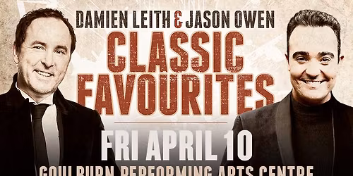 Damien Leith and Jason Owen - Classic Favourites