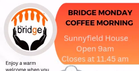 Monday Coffee Morning (Guis Bridge Association fundraiser)
