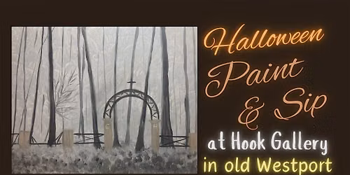 Halloween Paint & Sip Class - Relax, Learn, Socialize & Create Art