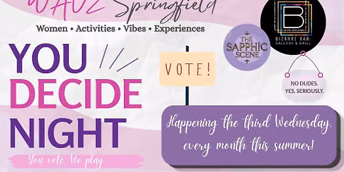 WAVE + Sapphic Scene: You Decide Night