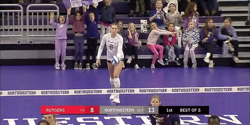 Washington Huskies at Northwestern Wildcats Womens Volleyball at Welsh Ryan Arena