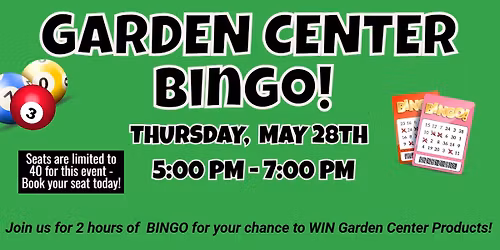 Garden Center BINGO!