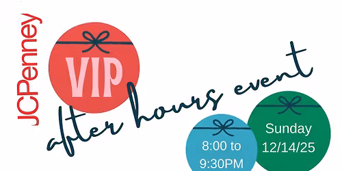 VIP After Hours Event At JCPenney!