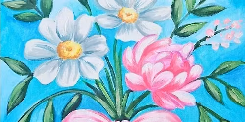 $45 Ladies Night Painted Petals