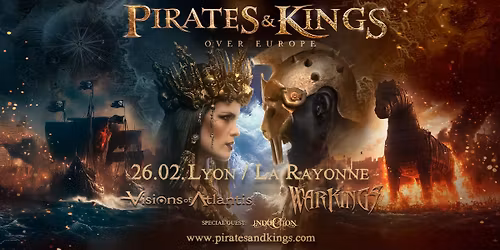 VISIONS OF ATLANTIS & WARKINGS \u2022 INDUCTION \u00e0 La Rayonne (Lyon)