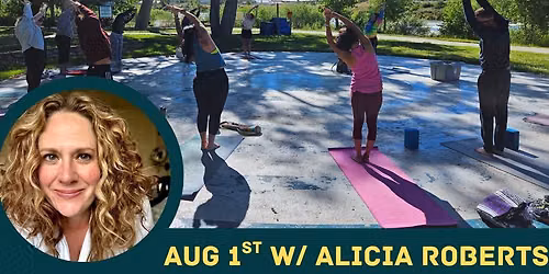 Saturday Yoga on the Labyrinth w\/ Alicia Roberts