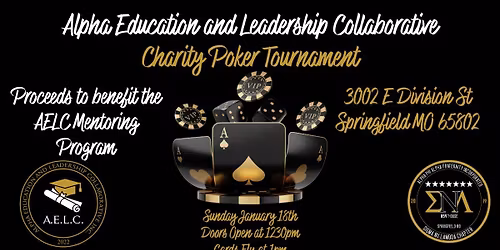 Alpha Education and Leadership Collaborative Charity Poker Tournament