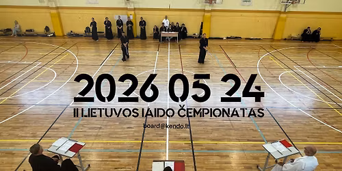 Antrasis Lietuvos Iaido \u010dempionatas