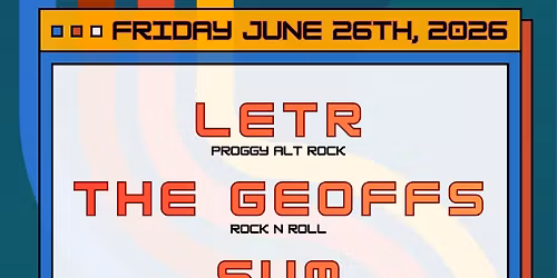 SUM debut with LETR & The Geoffs at Opolis